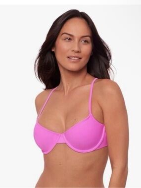ISO Sports Illustrated Swim Bikini Top in Pop Pink